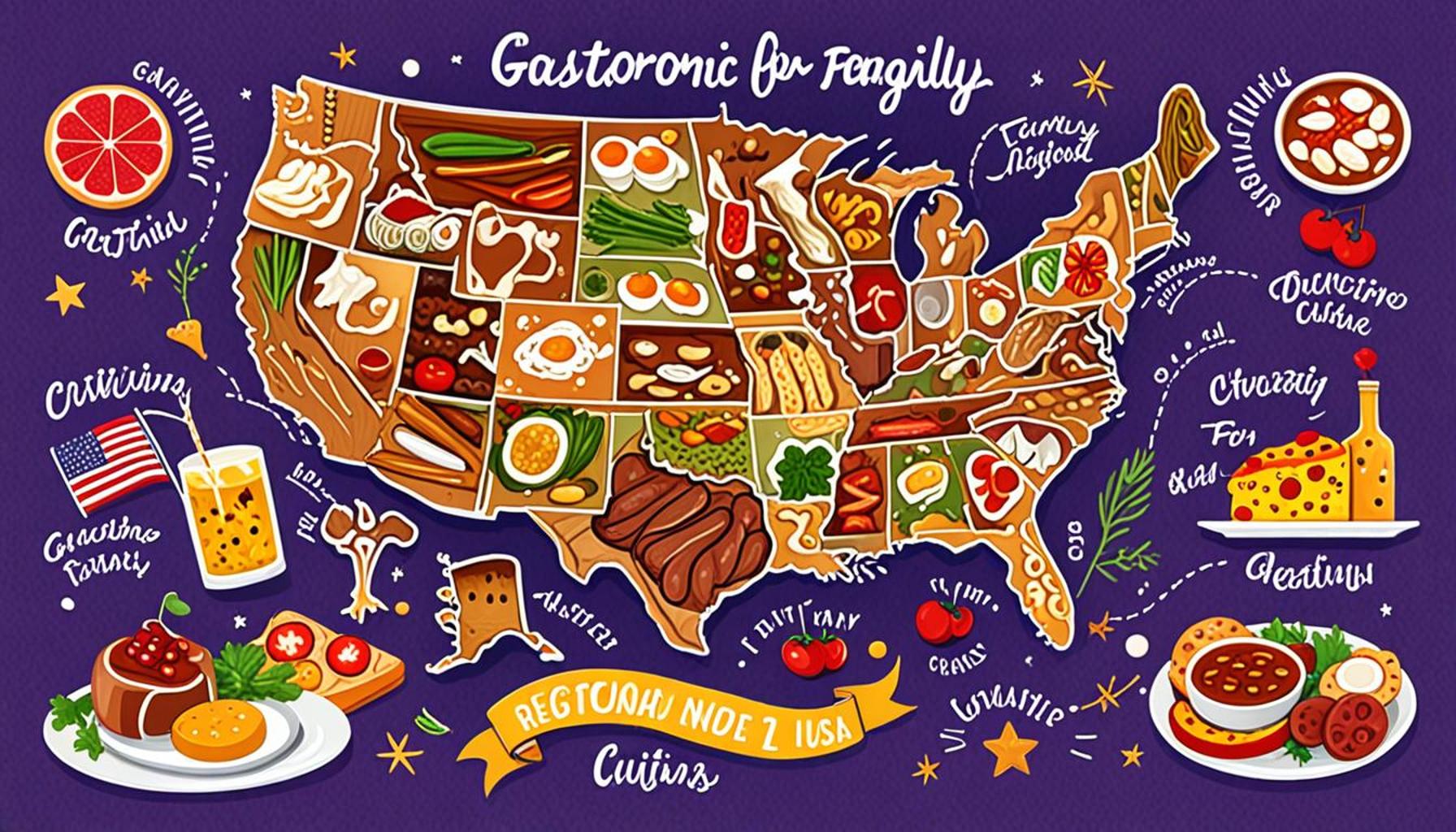 Gastronomic Itineraries for Families: Discovering Regional Cuisine in the USA