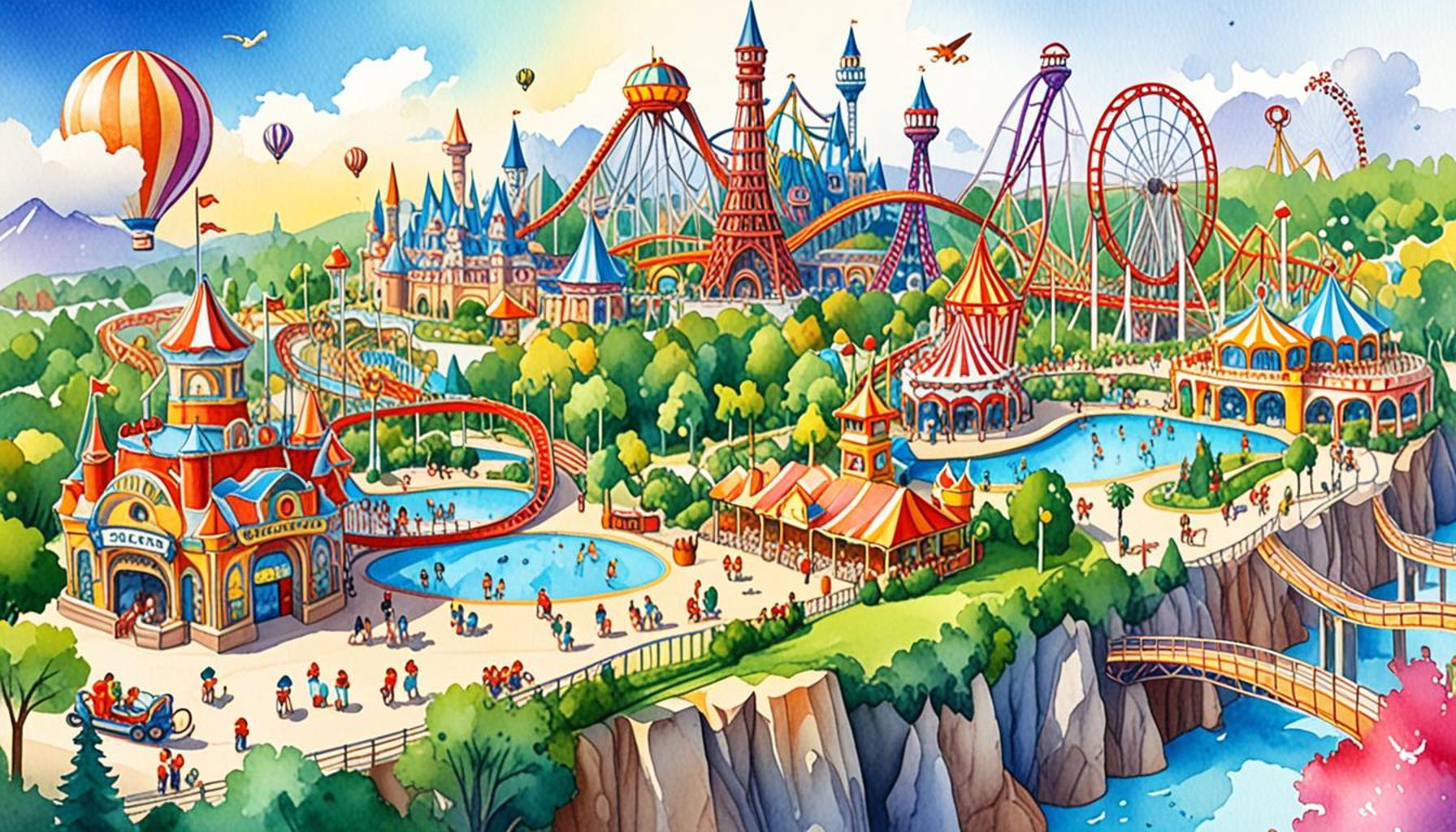 Travel Itineraries for Families: Adventure and Fun in Theme Parks