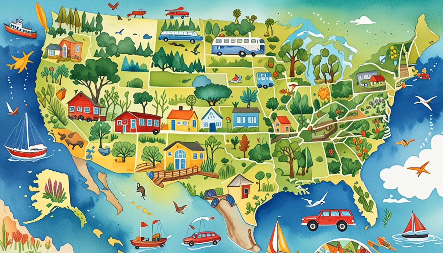Sustainable Travel Itineraries for Families: Exploring Ecological Destinations in the USA