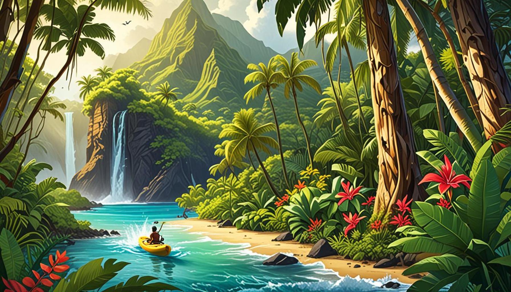 Adventure in the Tropical Forests of Hawaii: An Itinerary of Exploration and Water Activities