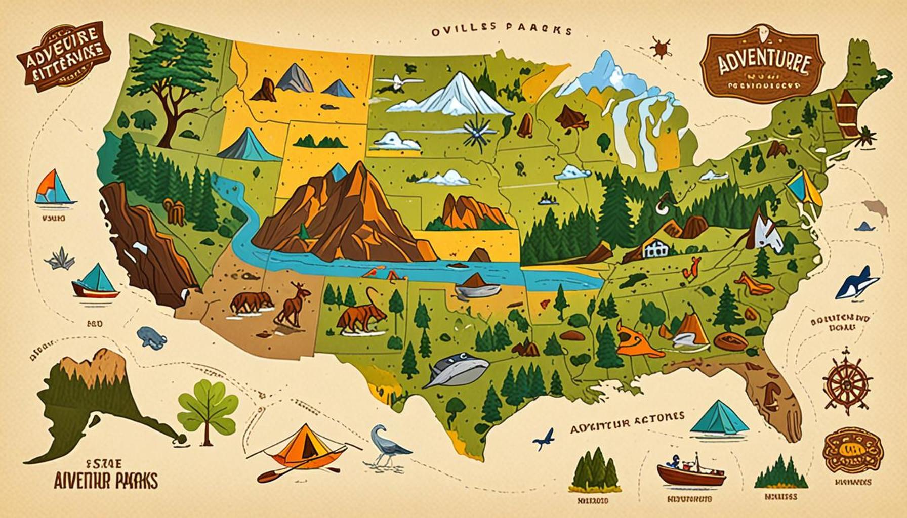 Adventure Itineraries in State Parks: Discovering Extreme Activities and Preserved Nature in the USA