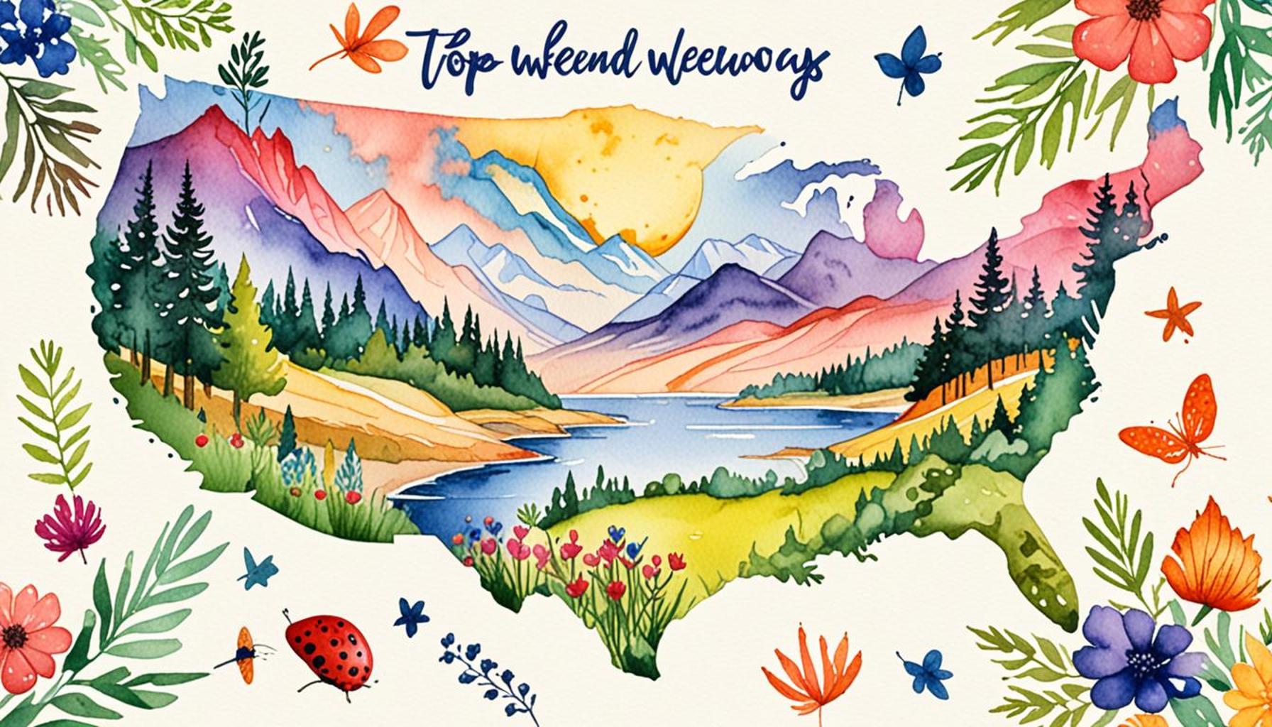 Top 10 Weekend Getaways for Nature Lovers in the U.S.